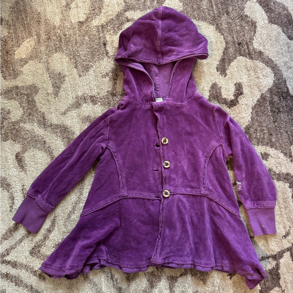 naartjie Kids Purple Hooded Tunic